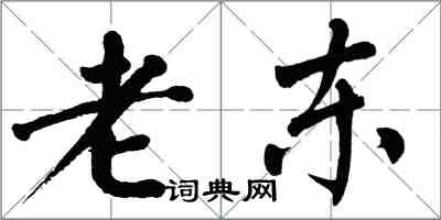 翁闓運老東楷書怎么寫