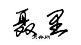 朱錫榮聶里草書個性簽名怎么寫