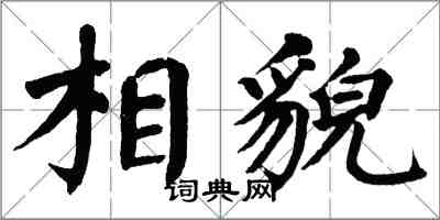 翁闓運相貌楷書怎么寫