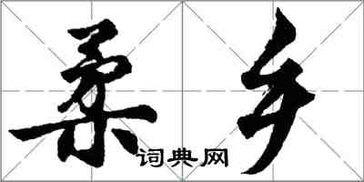 胡問遂柔鄉行書怎么寫