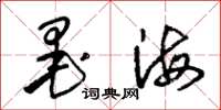 朱錫榮墨海草書怎么寫
