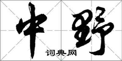 胡問遂中野行書怎么寫