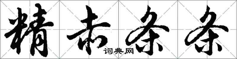 胡問遂精赤條條行書怎么寫