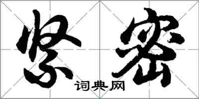 胡問遂緊密行書怎么寫