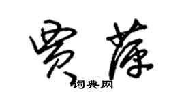 朱錫榮賈萍草書個性簽名怎么寫