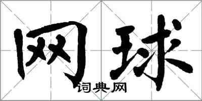 翁闓運網球楷書怎么寫