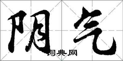 胡問遂陰氣行書怎么寫