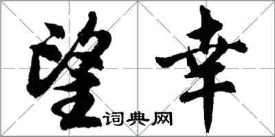 胡問遂望幸行書怎么寫