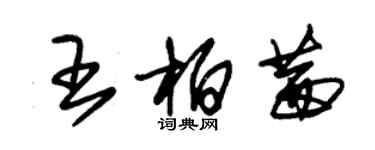 朱錫榮王柏茜草書個性簽名怎么寫