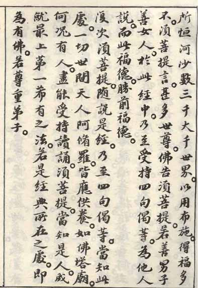 蘇軾小楷《金剛經》