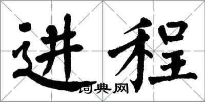 翁闓運進程楷書怎么寫