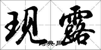 胡問遂現露行書怎么寫