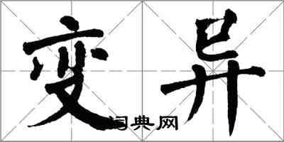 翁闓運變異楷書怎么寫