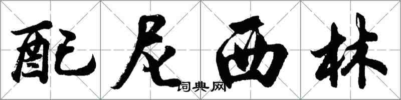 胡問遂配尼西林行書怎么寫