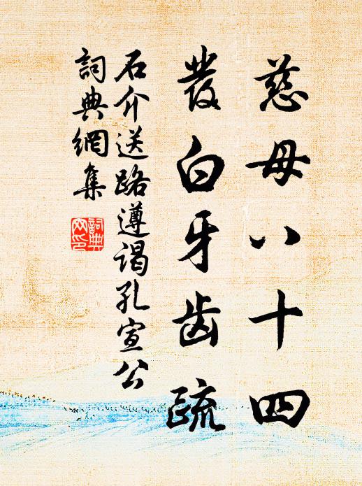 笑白衣蒼狗,悠悠無定,黃塵赤日,擾擾何為 詩詞名句