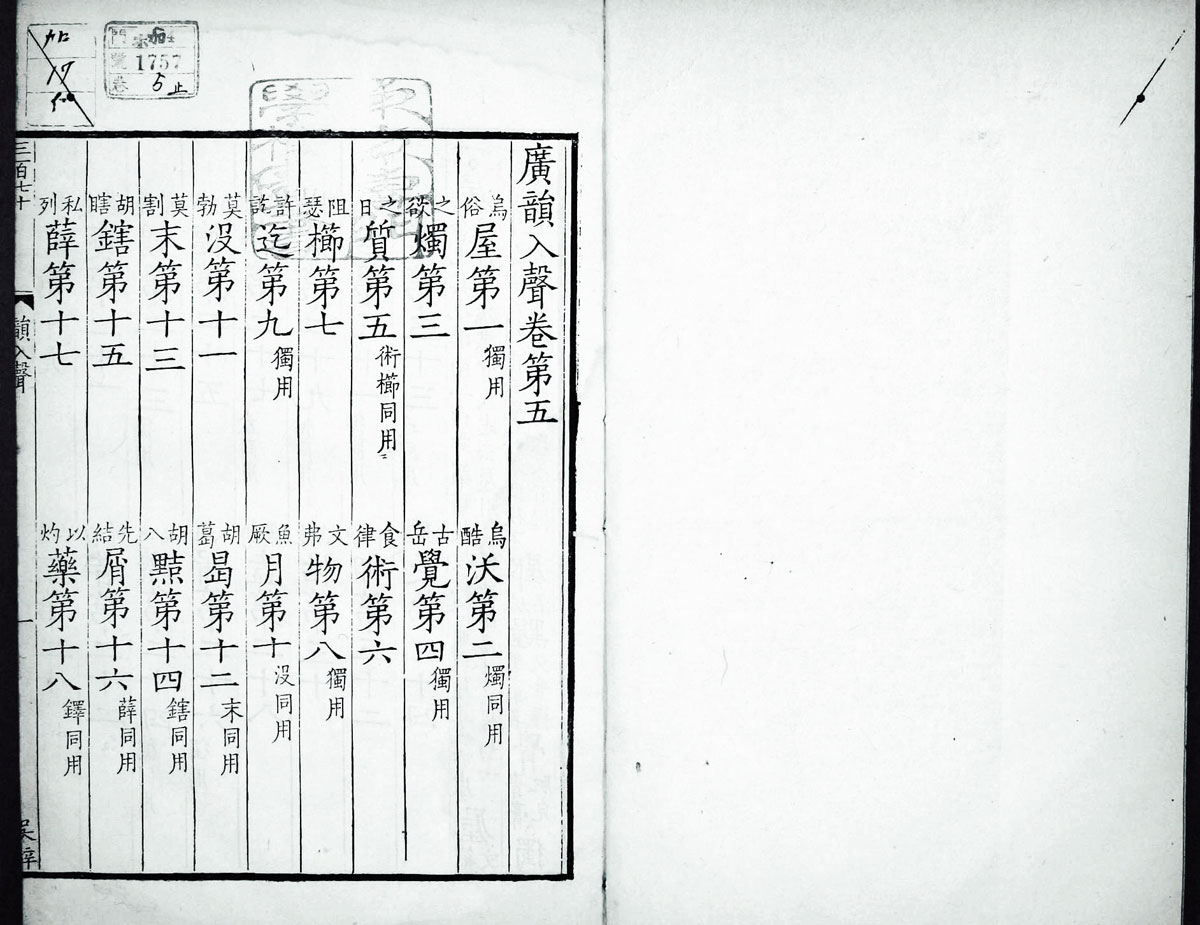 廣韻掃描版第5卷 第03頁