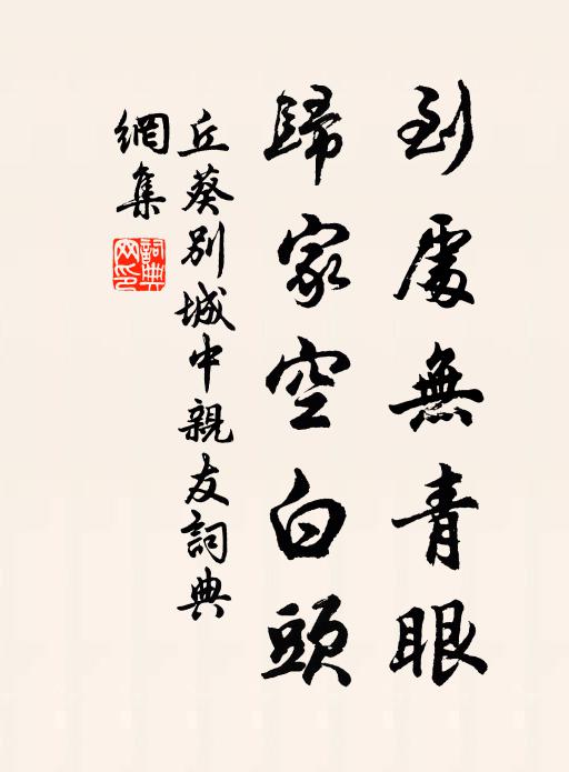 恥與俗同犀，惟有身隨影 詩詞名句