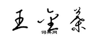 梁錦英王金葉草書個性簽名怎么寫