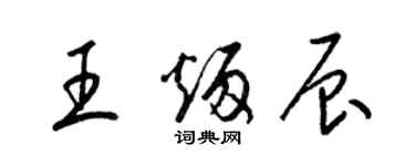 梁錦英王炳辰草書個性簽名怎么寫