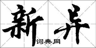 胡問遂新異行書怎么寫