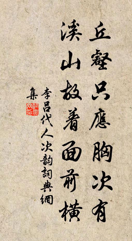 家有十頃田,居多數椽屋 詩詞名句