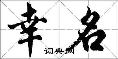 胡問遂幸名行書怎么寫