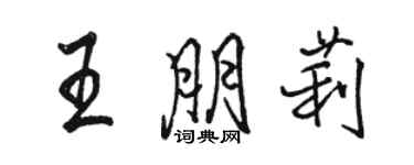駱恆光王朋莉行書個性簽名怎么寫