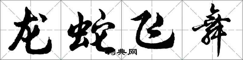 胡問遂龍蛇飛舞行書怎么寫