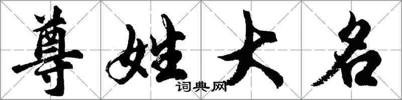 胡問遂尊姓大名行書怎么寫