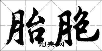 胡問遂胎胞行書怎么寫