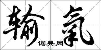 胡問遂輸氧行書怎么寫