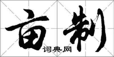 胡問遂畝制行書怎么寫