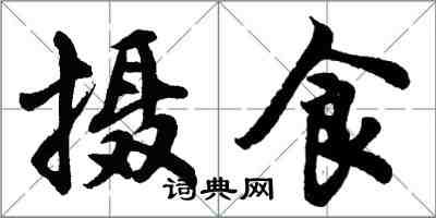 胡問遂攝食行書怎么寫