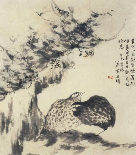 八大山人晚年作《安晚冊》