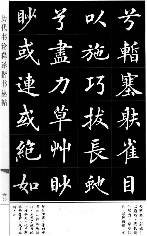 房弘毅楷書《王羲之用筆賦》