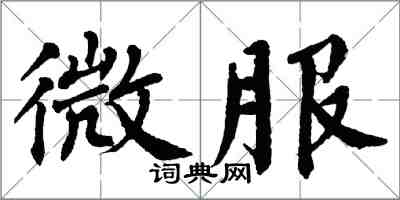 翁闓運微服楷書怎么寫