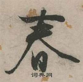 行草詩文卷中張弼的寫法