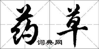 胡問遂藥草行書怎么寫