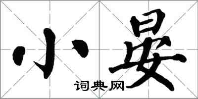 翁闓運小晏楷書怎么寫