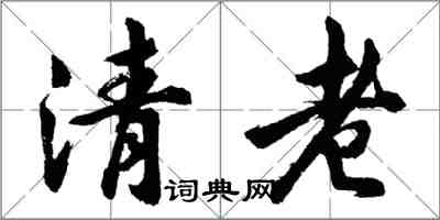 胡問遂清老行書怎么寫