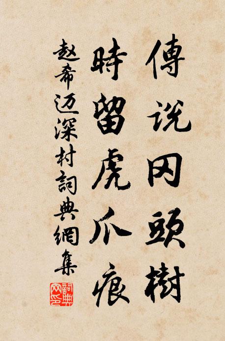 嗟予少也戇無奇，才力而今老更衰 詩詞名句