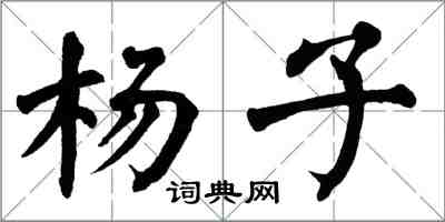 翁闓運楊子楷書怎么寫