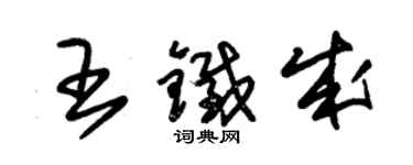 朱錫榮王鐵成草書個性簽名怎么寫