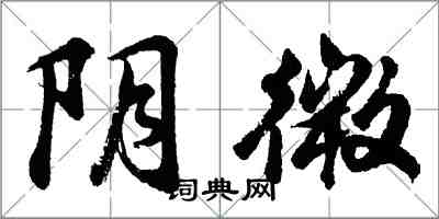 胡問遂陰微行書怎么寫