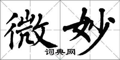 翁闓運微妙楷書怎么寫