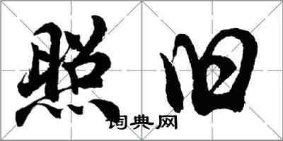 胡問遂照舊行書怎么寫