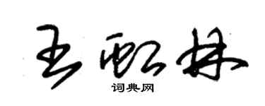 朱錫榮王虹林草書個性簽名怎么寫