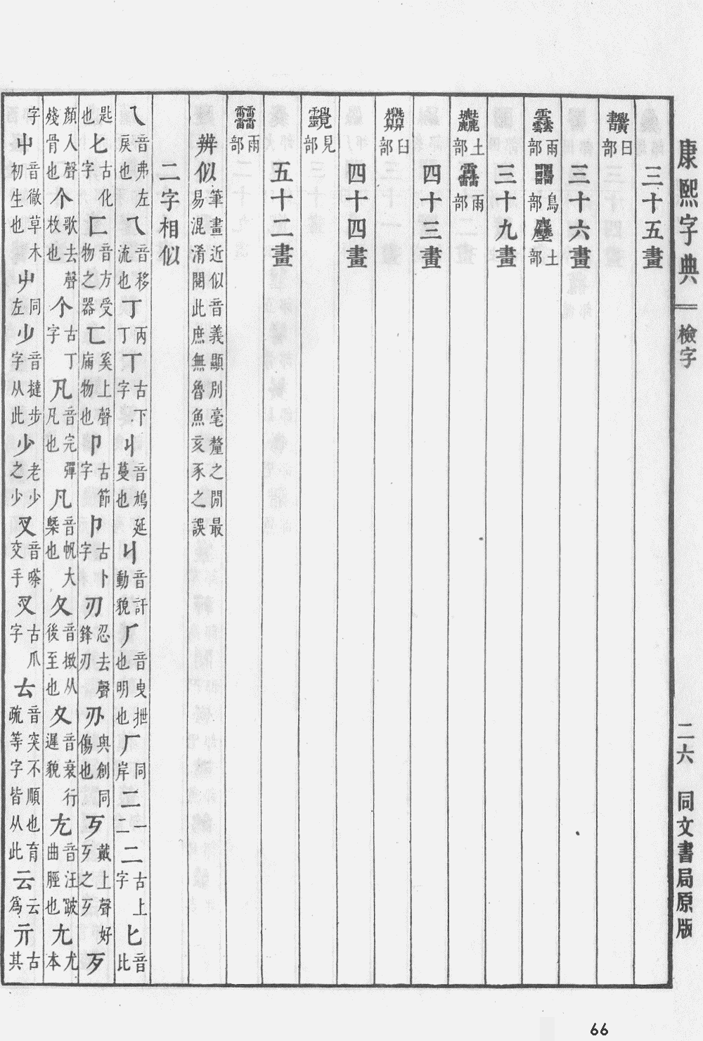 康熙字典掃描版第66頁