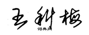 朱錫榮王科梅草書個性簽名怎么寫