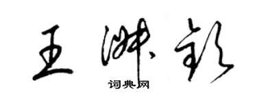 梁錦英王淑欽草書個性簽名怎么寫